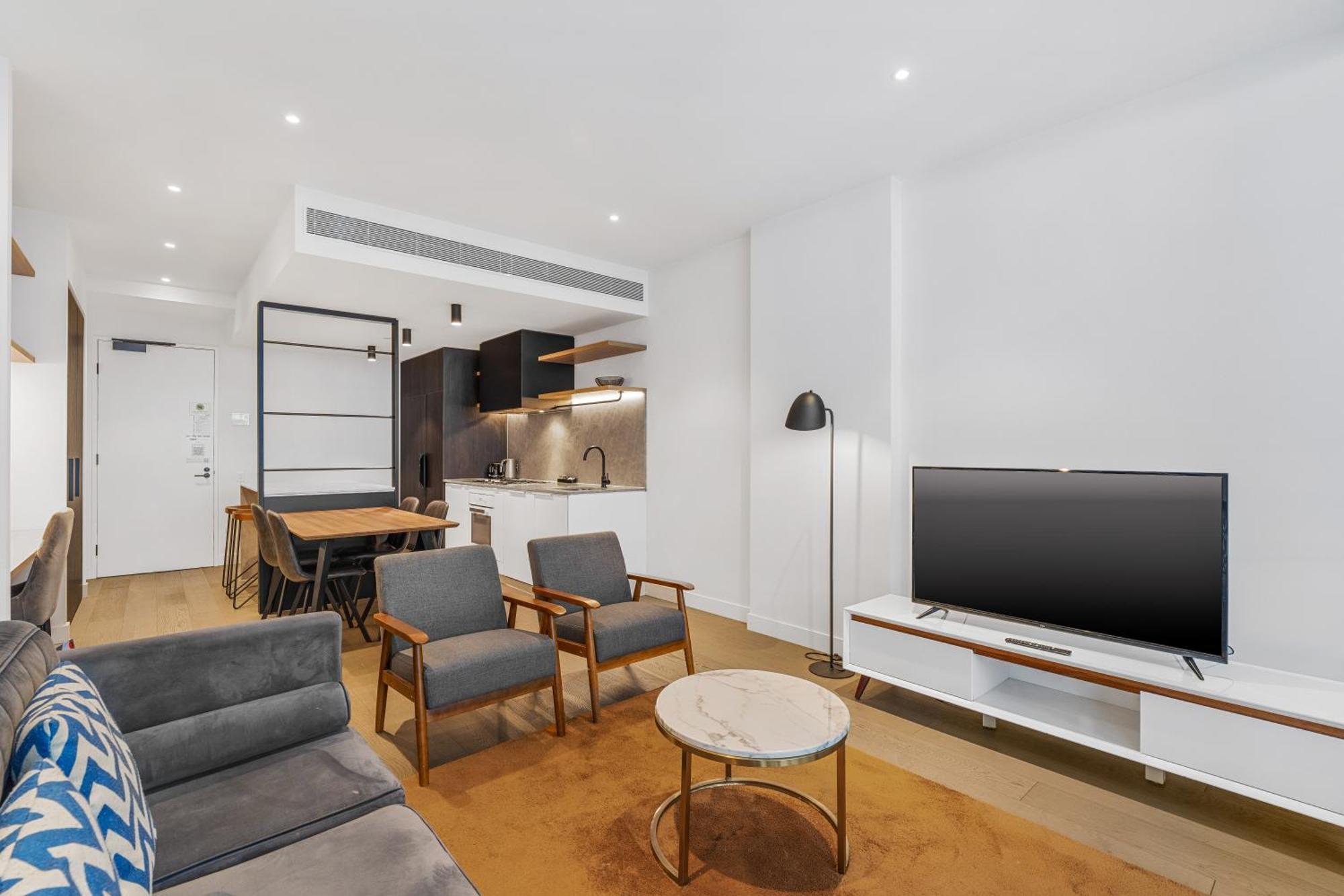 The Eminence Apartments By Cllix Melbourne City Exterior foto